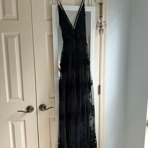 Windsor Black Floral Maxi Dress